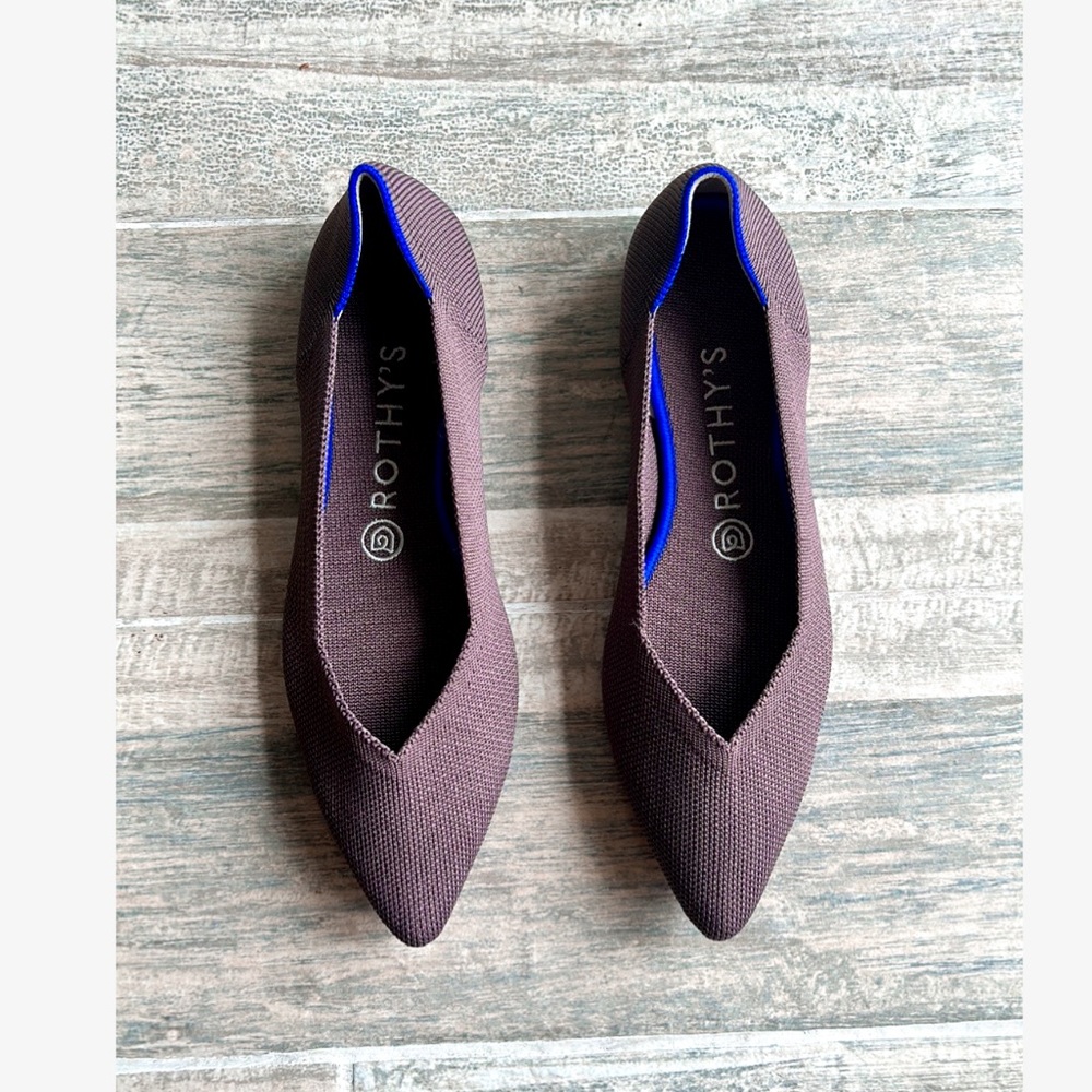 New!! Rothy’s The Point In Mink / Color Retired/ - image 1